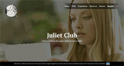 Desktop Screenshot of julietclub.com